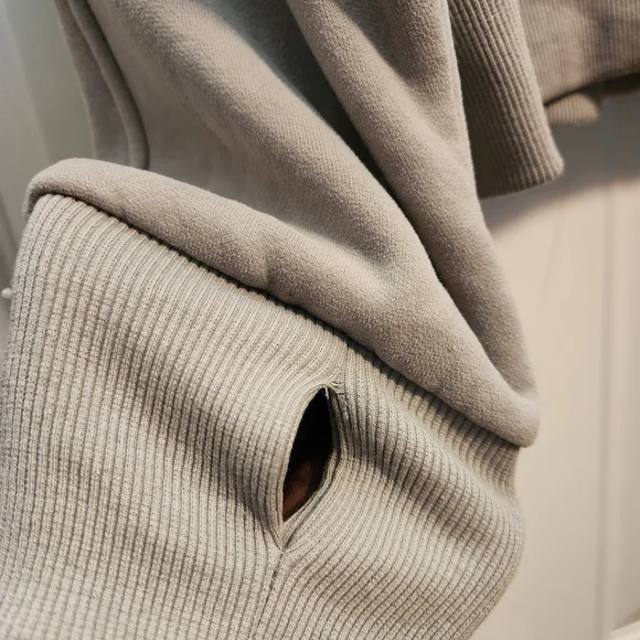 Discount Diva's Gray Half-Zip Sweatshirt - Picture 5 of 6